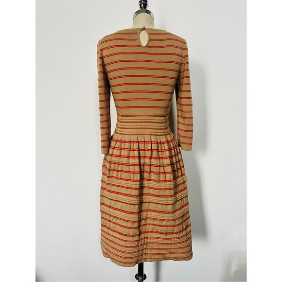 Knitted & Knotted Anthropologie Women’s Medium lodie Striped Sweater Dress - Picture 5 of 8